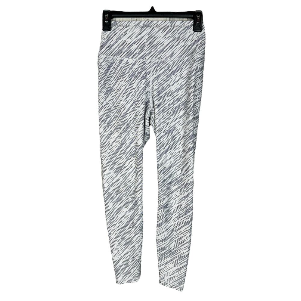 P’tula Large Desa’ree 7/8 Ankle Leggings High-Rise Galaxy White Yoga Activewear